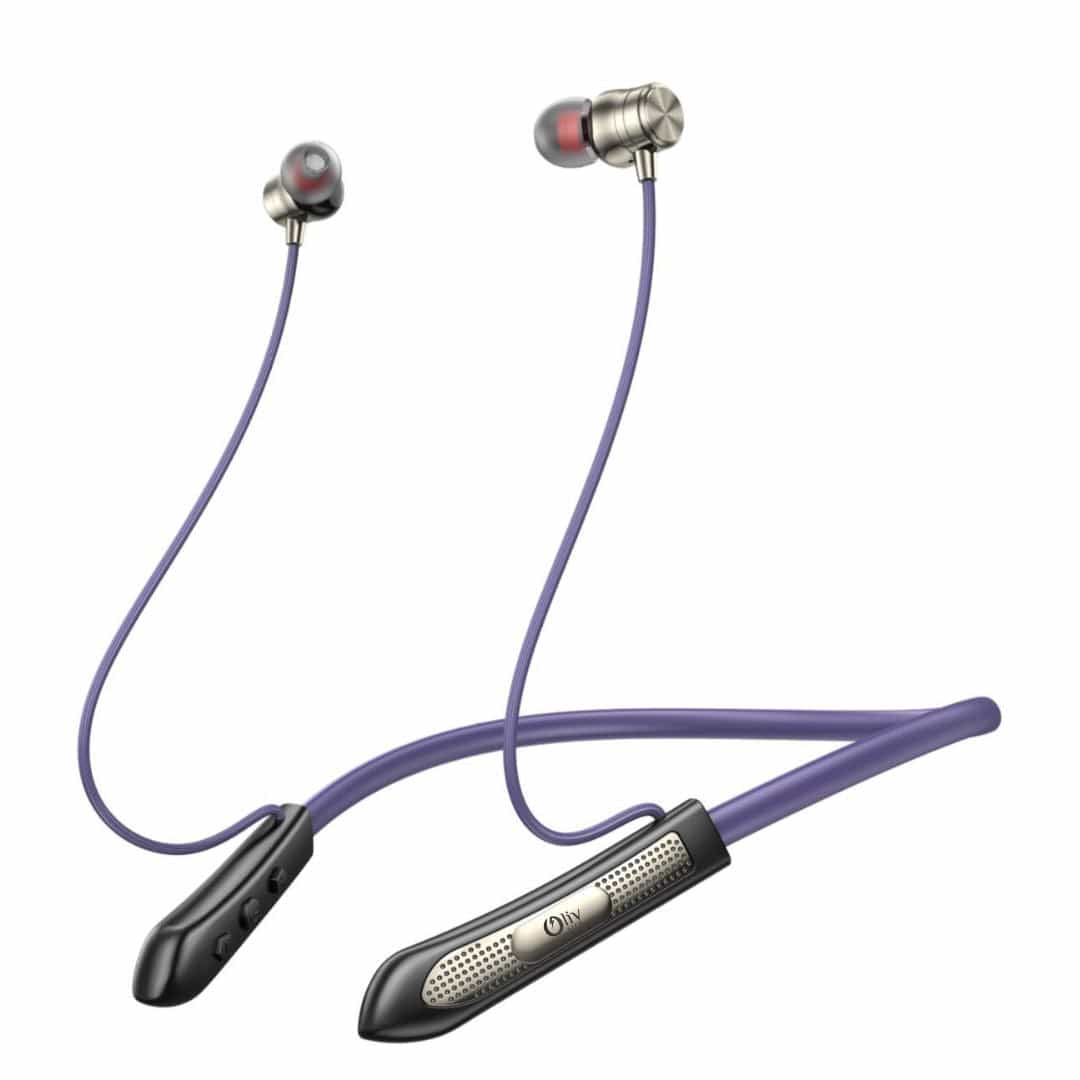 OlivLife HelooBand Bluetooth Neckband with Mic
